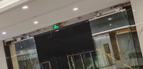 平移自动双开门