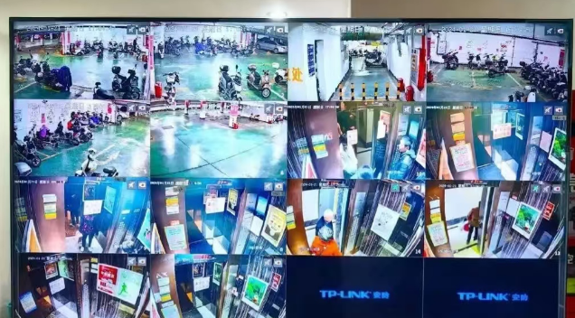 监控显示器画面